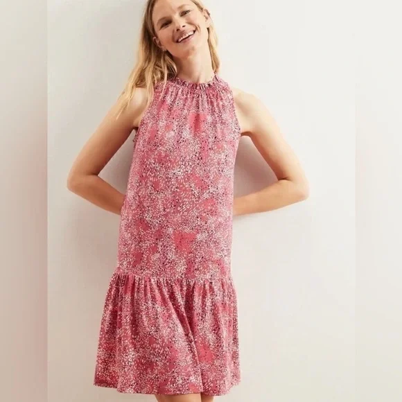 Banana Republic Knit Flounce Shift Dress - Picture 1 of 8